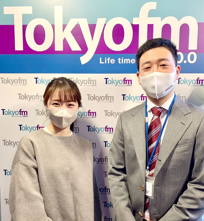 Tokyo FMのラジオ番組に万見が出演しました。